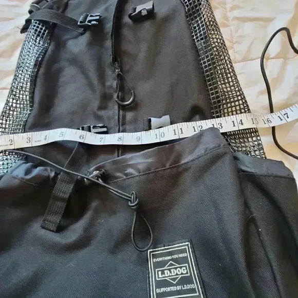 L.D. DOG Breathable Pet Dog Carrier Bag Small - Large Dogs Backpack - Picture 9 of 11